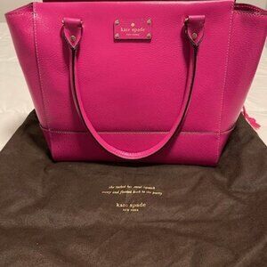Kate Spade Pink Large Tote